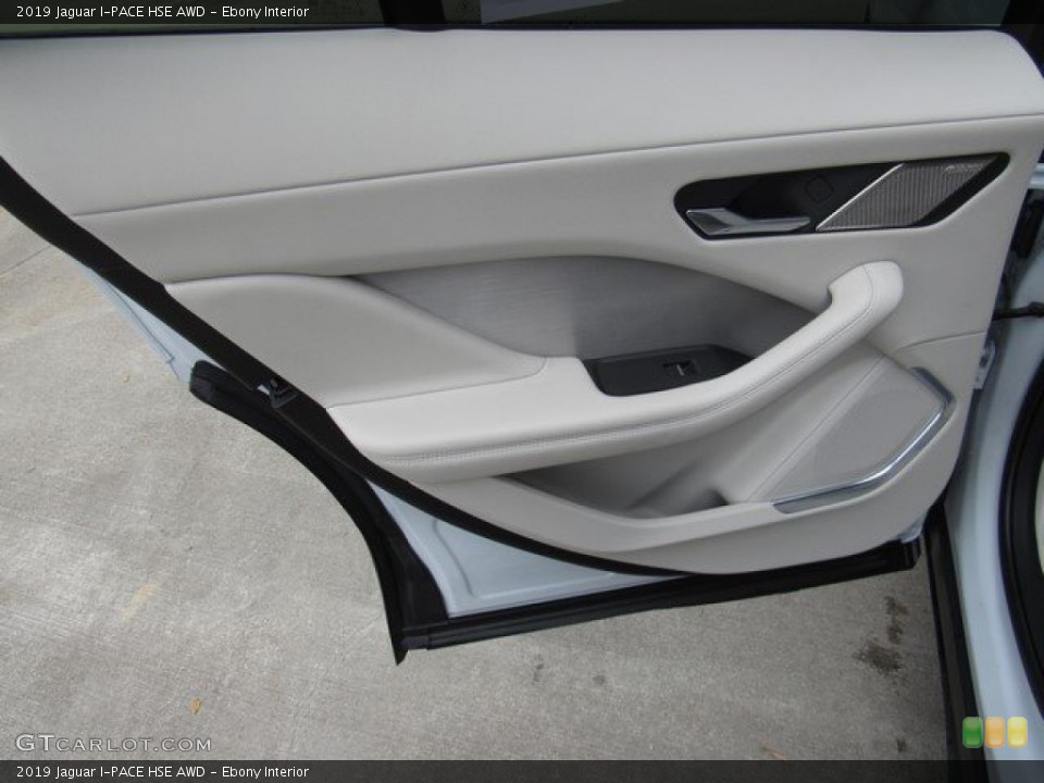 Ebony Interior Door Panel for the 2019 Jaguar I-PACE HSE AWD #132119620