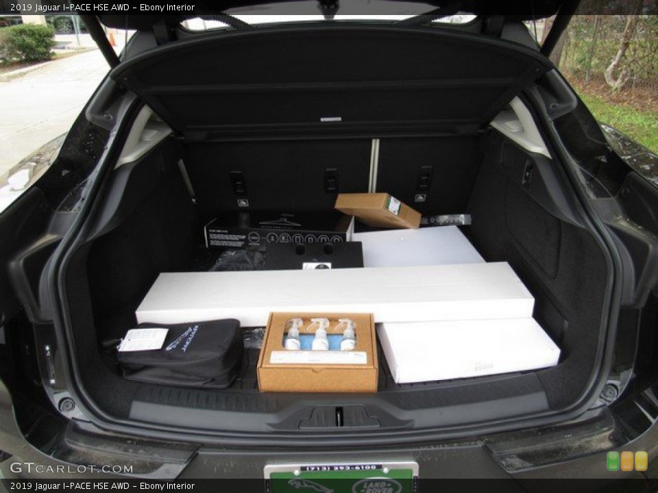 Ebony Interior Trunk for the 2019 Jaguar I-PACE HSE AWD #132120226