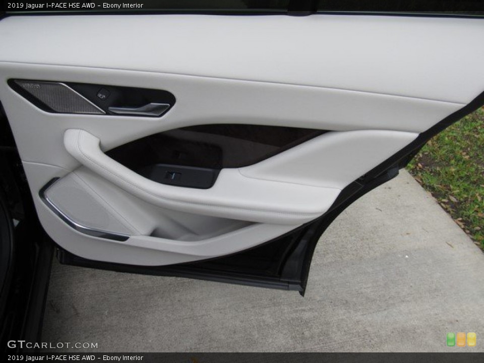 Ebony Interior Door Panel for the 2019 Jaguar I-PACE HSE AWD #132120289