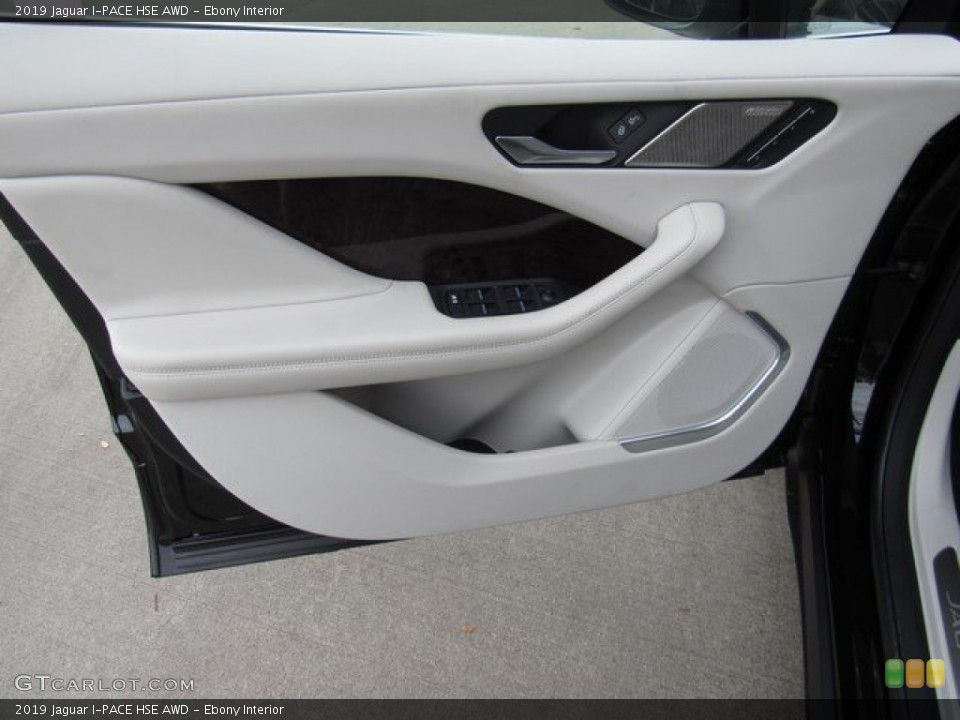 Ebony Interior Door Panel for the 2019 Jaguar I-PACE HSE AWD #132120352