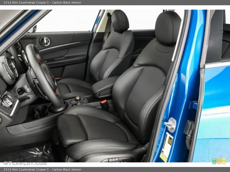 Carbon Black Interior Front Seat for the 2019 Mini Countryman Cooper S #132127369
