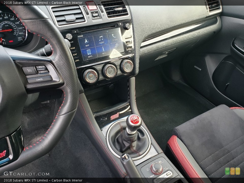 Carbon Black Interior Transmission for the 2018 Subaru WRX STI Limited #132128602