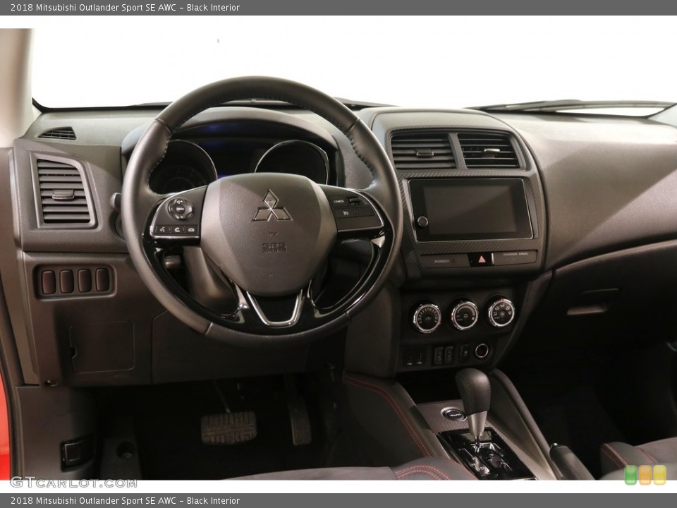 Black Interior Dashboard for the 2018 Mitsubishi Outlander Sport SE AWC #132150211