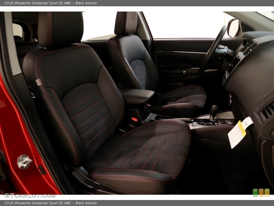 Black Interior Front Seat for the 2018 Mitsubishi Outlander Sport SE AWC #132150427