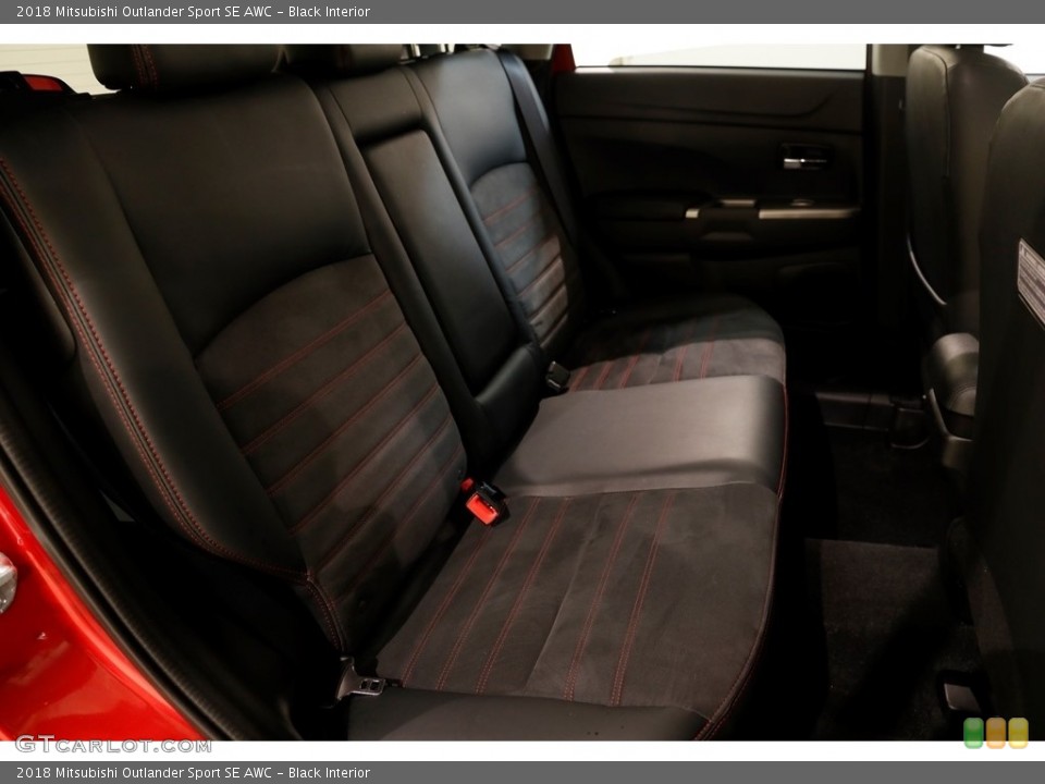 Black Interior Rear Seat for the 2018 Mitsubishi Outlander Sport SE AWC #132150448