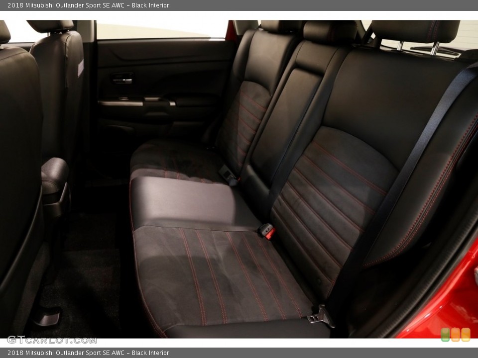 Black Interior Rear Seat for the 2018 Mitsubishi Outlander Sport SE AWC #132150463