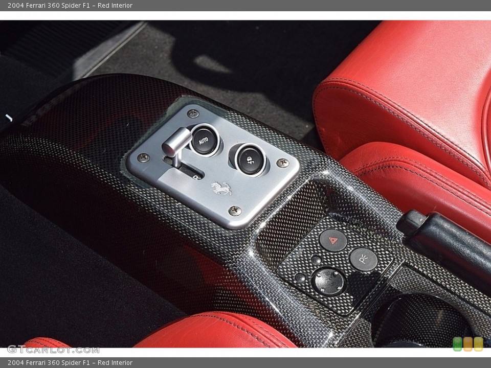 Red Interior Transmission for the 2004 Ferrari 360 Spider F1 #132157011