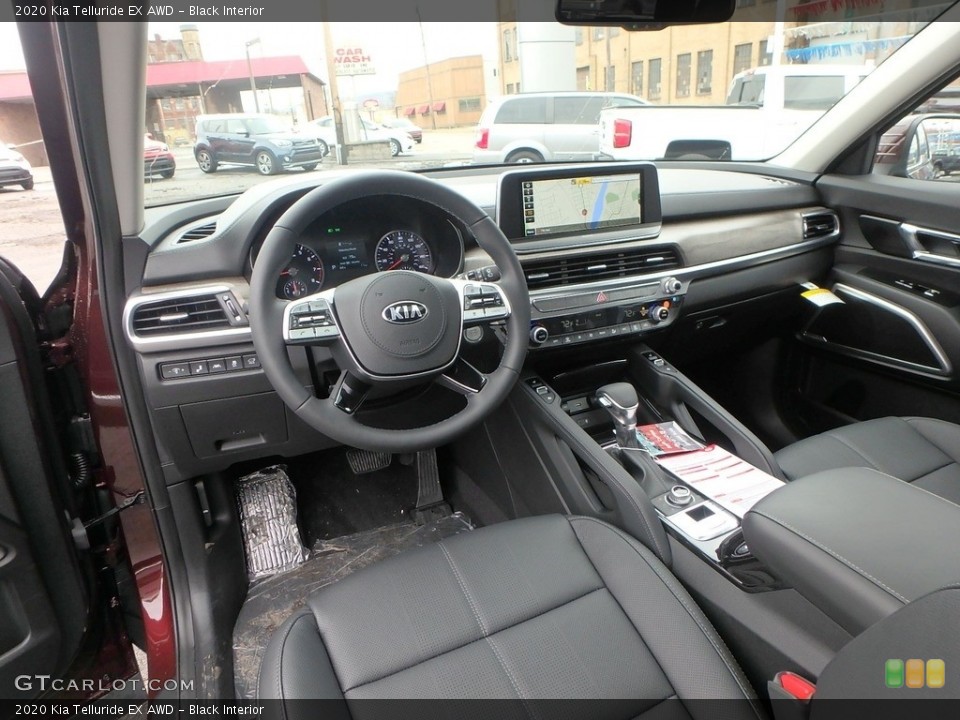 Black Interior Photo for the 2020 Kia Telluride EX AWD #132160635
