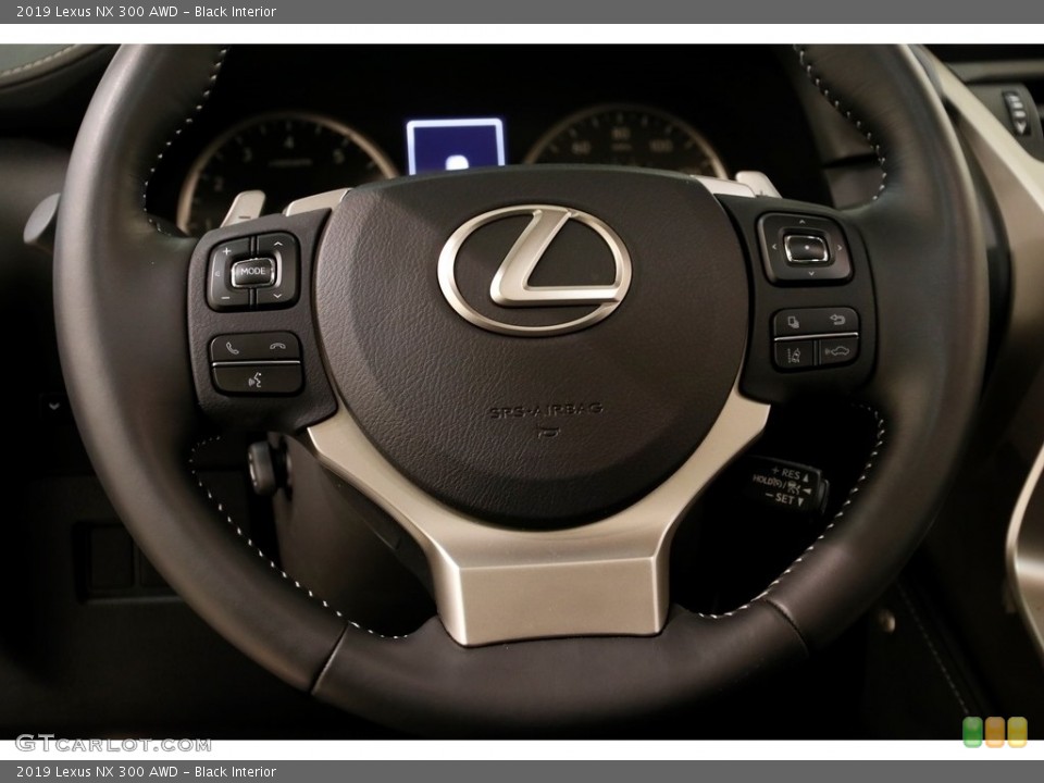 Black Interior Steering Wheel for the 2019 Lexus NX 300 AWD #132162510