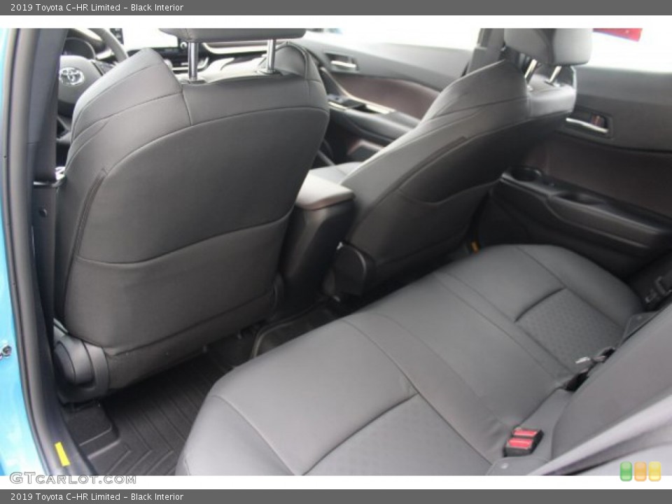 Black Interior Rear Seat for the 2019 Toyota C-HR Limited #132167610