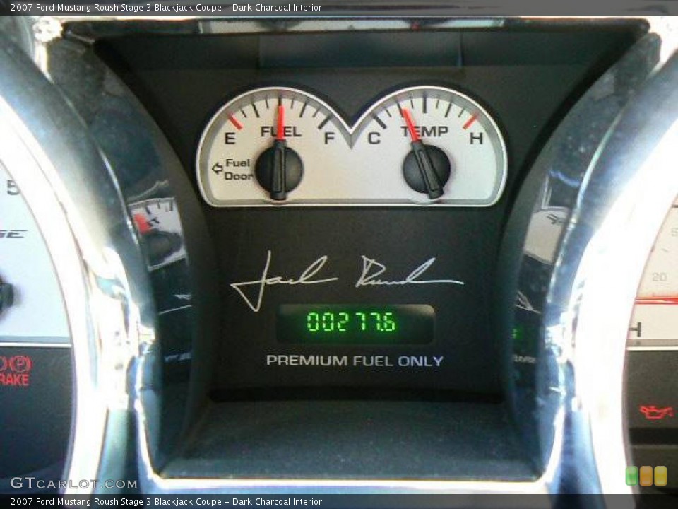 Dark Charcoal Interior Gauges for the 2007 Ford Mustang Roush Stage 3 Blackjack Coupe #13217043