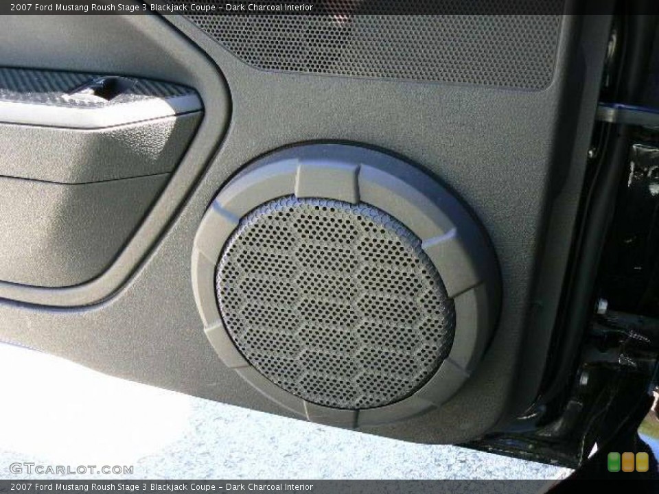Dark Charcoal Interior Audio System for the 2007 Ford Mustang Roush Stage 3 Blackjack Coupe #13217173