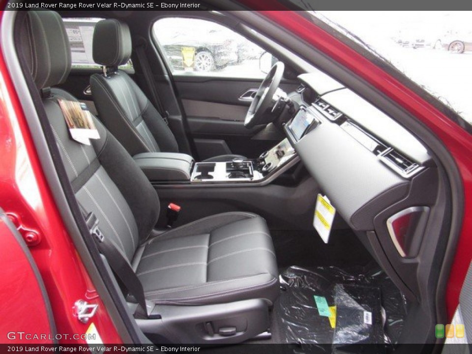 Ebony Interior Front Seat for the 2019 Land Rover Range Rover Velar R-Dynamic SE #132175862