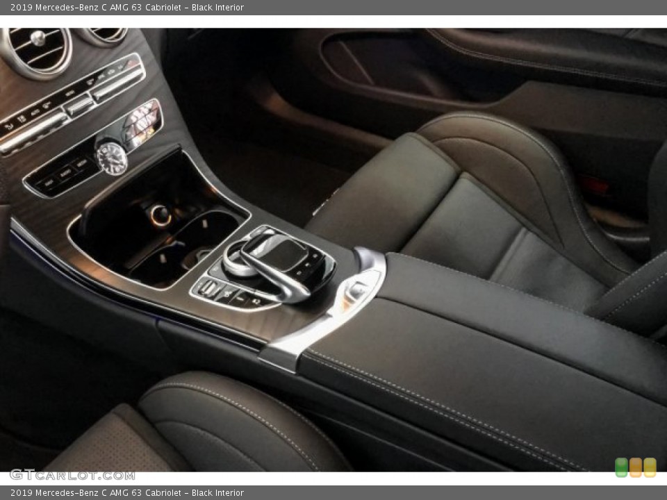 Black Interior Controls for the 2019 Mercedes-Benz C AMG 63 Cabriolet #132179522