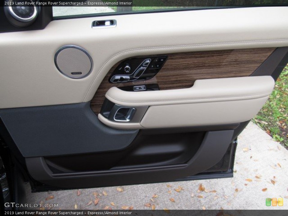 Espresso/Almond Interior Door Panel for the 2019 Land Rover Range Rover Supercharged #132186321