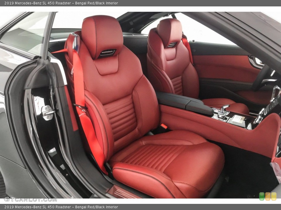Bengal Red/Black 2019 Mercedes-Benz SL Interiors