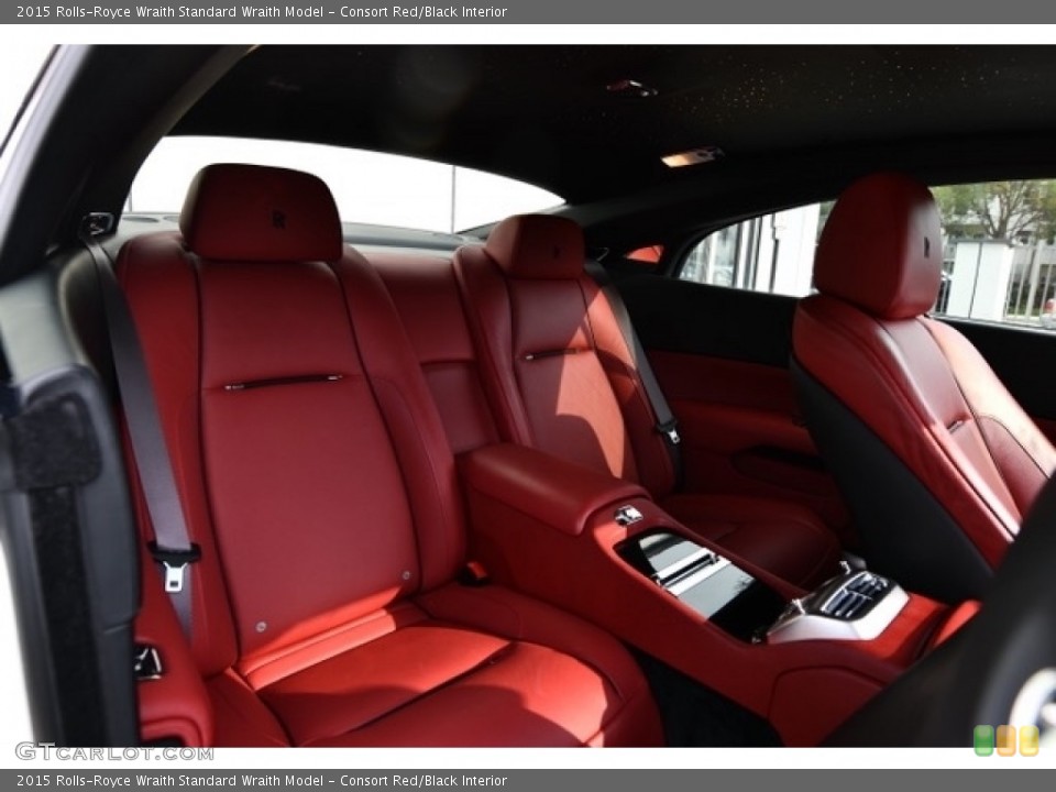 Consort Red/Black Interior Rear Seat for the 2015 Rolls-Royce Wraith  #132203412