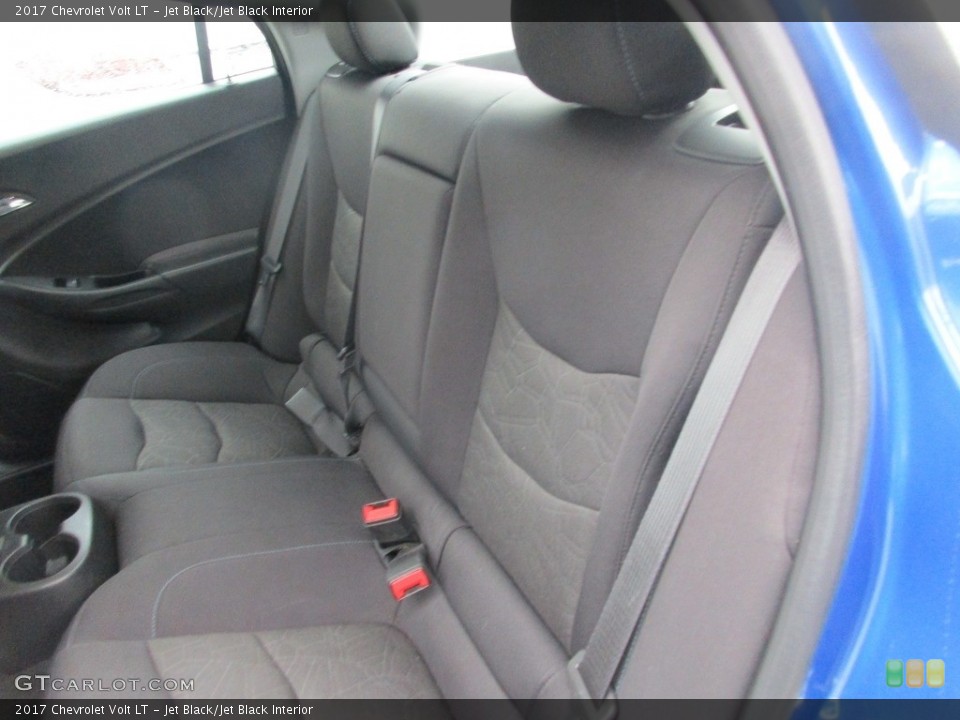 Jet Black/Jet Black Interior Rear Seat for the 2017 Chevrolet Volt LT #132206208