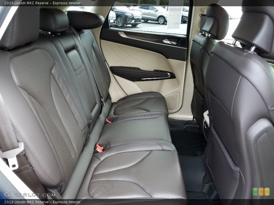 Espresso Interior Rear Seat for the 2019 Lincoln MKC Reserve #132207516