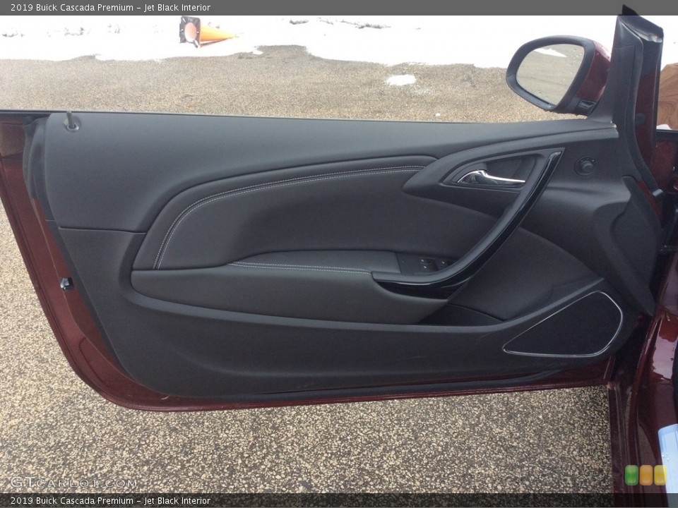 Jet Black Interior Door Panel for the 2019 Buick Cascada Premium #132214467
