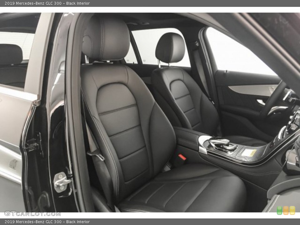 Black Interior Front Seat for the 2019 Mercedes-Benz GLC 300 #132226905