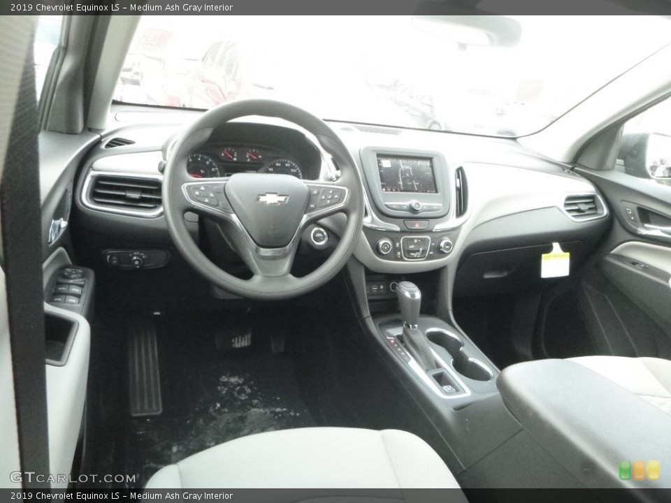 Medium Ash Gray Interior Dashboard for the 2019 Chevrolet Equinox LS #132239923