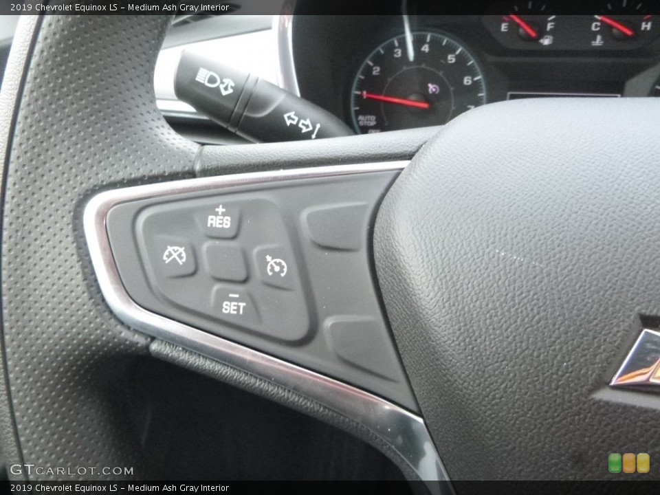 Medium Ash Gray Interior Steering Wheel for the 2019 Chevrolet Equinox LS #132240043