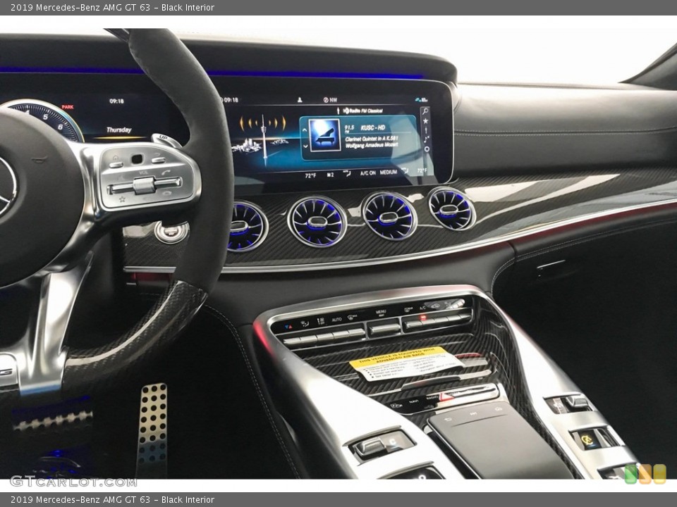 Black Interior Dashboard for the 2019 Mercedes-Benz AMG GT 63 #132246983