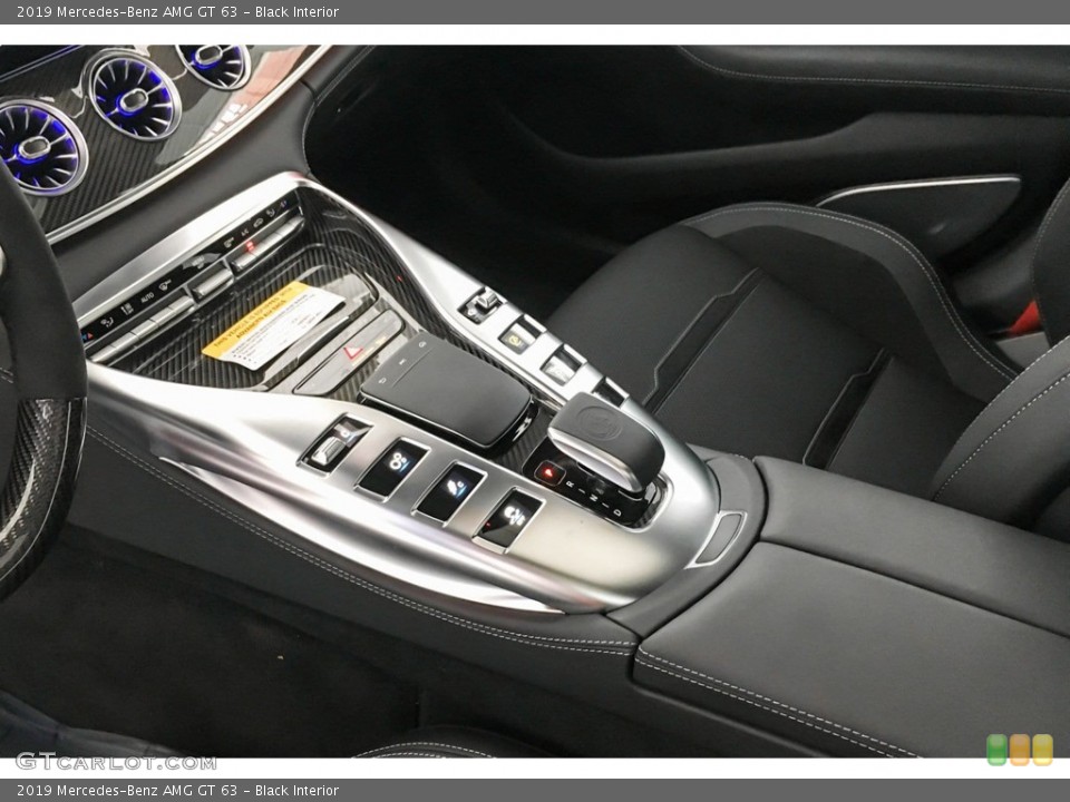 Black Interior Controls for the 2019 Mercedes-Benz AMG GT 63 #132247010