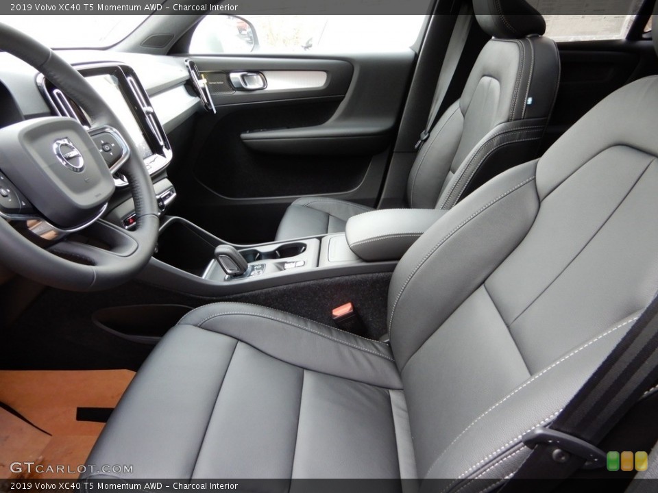 Charcoal Interior Front Seat for the 2019 Volvo XC40 T5 Momentum AWD #132260285