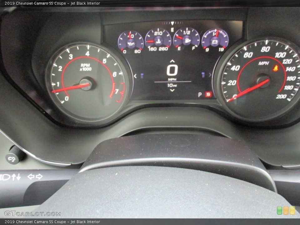 Jet Black Interior Gauges for the 2019 Chevrolet Camaro SS Coupe #132266834