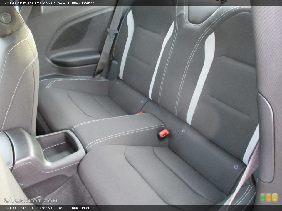Jet Black Interior Rear Seat for the 2019 Chevrolet Camaro SS Coupe #132266879