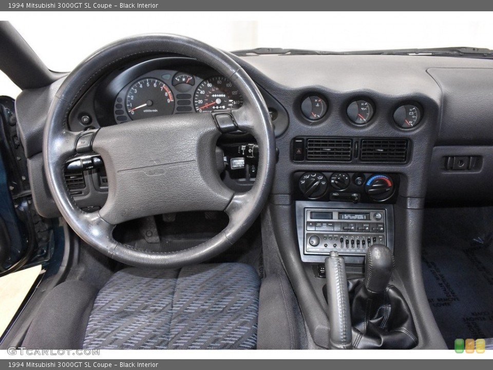 Black Interior Steering Wheel for the 1994 Mitsubishi 3000GT SL Coupe #132267724