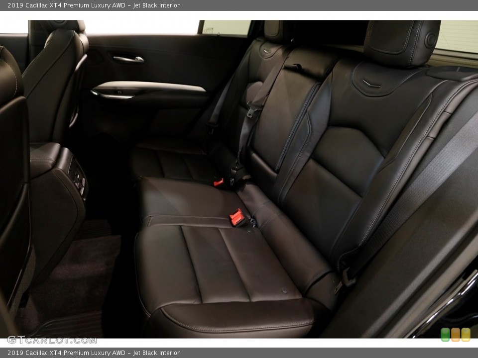 Jet Black Interior Rear Seat for the 2019 Cadillac XT4 Premium Luxury AWD #132274132
