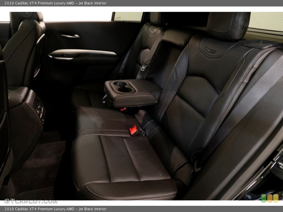 Jet Black Interior Rear Seat for the 2019 Cadillac XT4 Premium Luxury AWD #132274153