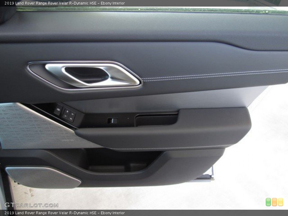 Ebony Interior Door Panel for the 2019 Land Rover Range Rover Velar R-Dynamic HSE #132277870