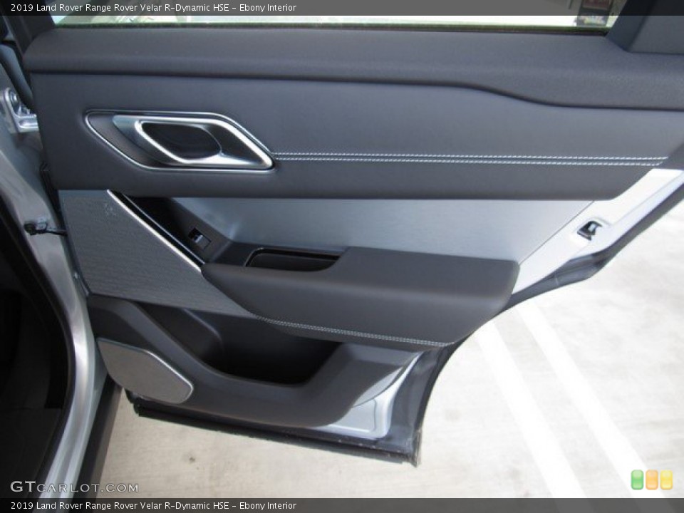 Ebony Interior Door Panel for the 2019 Land Rover Range Rover Velar R-Dynamic HSE #132277885