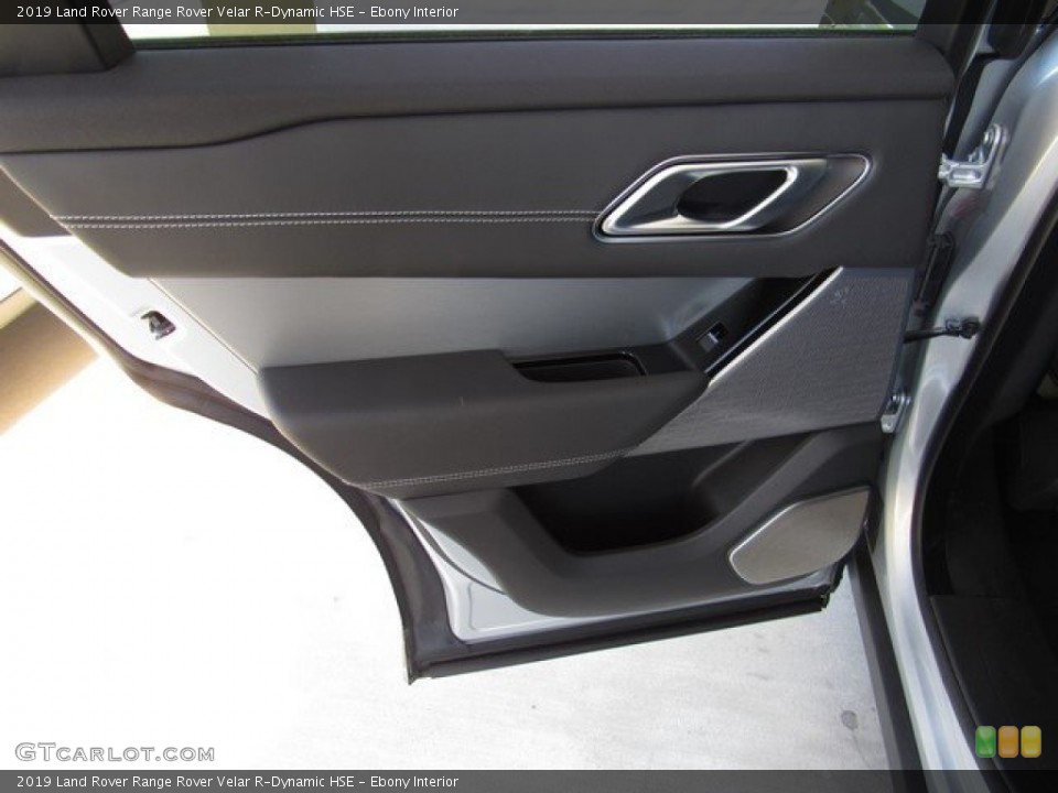 Ebony Interior Door Panel for the 2019 Land Rover Range Rover Velar R-Dynamic HSE #132277900