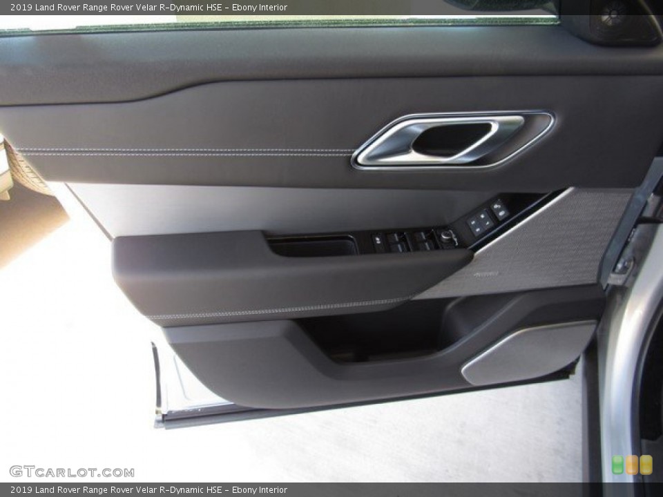 Ebony Interior Door Panel for the 2019 Land Rover Range Rover Velar R-Dynamic HSE #132277915