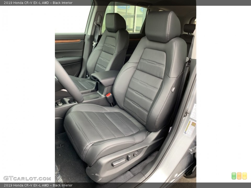 Black Interior Front Seat for the 2019 Honda CR-V EX-L AWD #132280039
