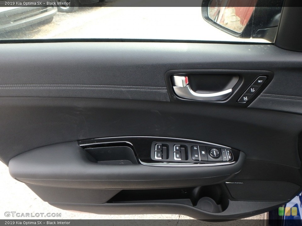 Black Interior Door Panel for the 2019 Kia Optima SX #132282679