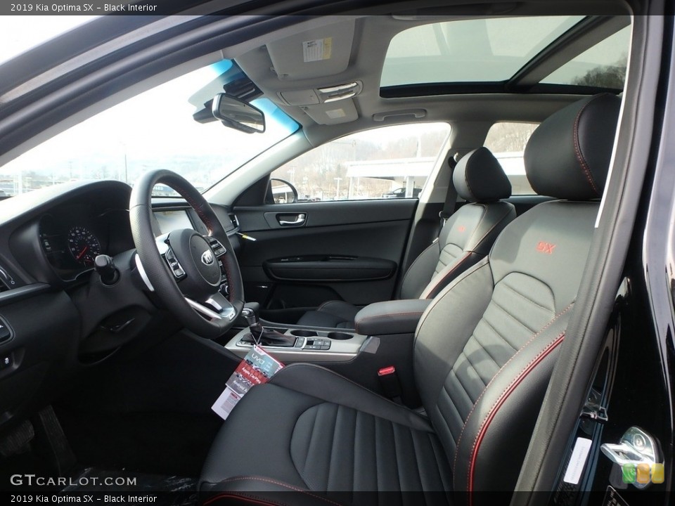 Black 2019 Kia Optima Interiors