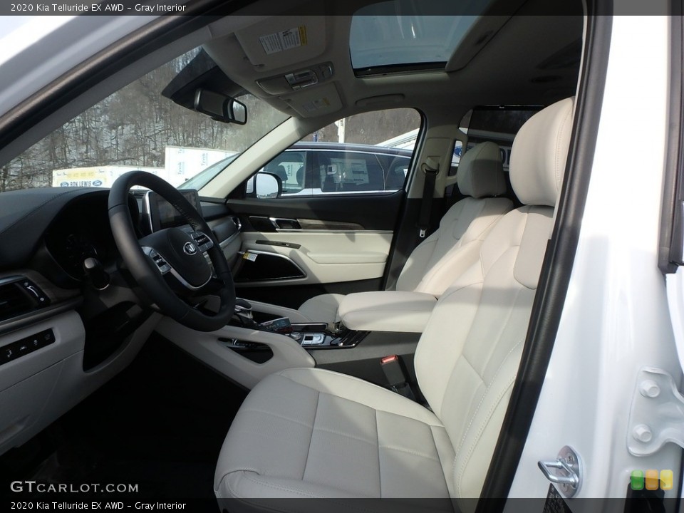 Gray Interior Front Seat for the 2020 Kia Telluride EX AWD #132283323