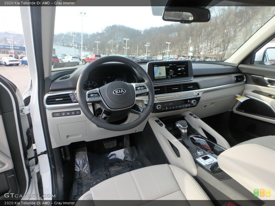 Gray Interior Photo for the 2020 Kia Telluride EX AWD #132283339