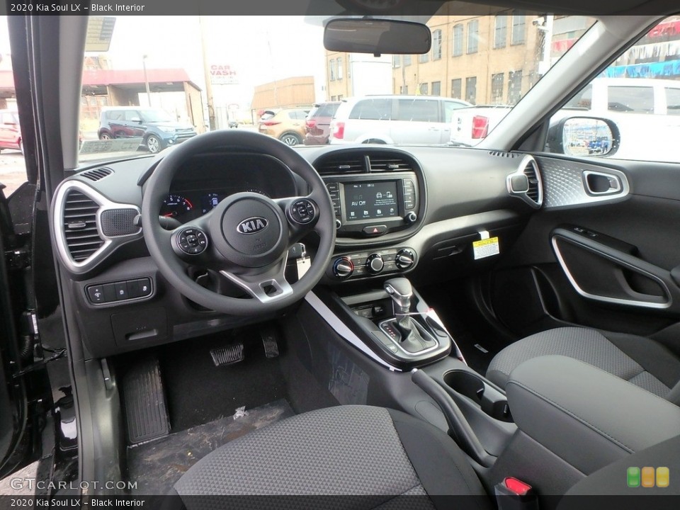Black Interior Photo for the 2020 Kia Soul LX #132283507