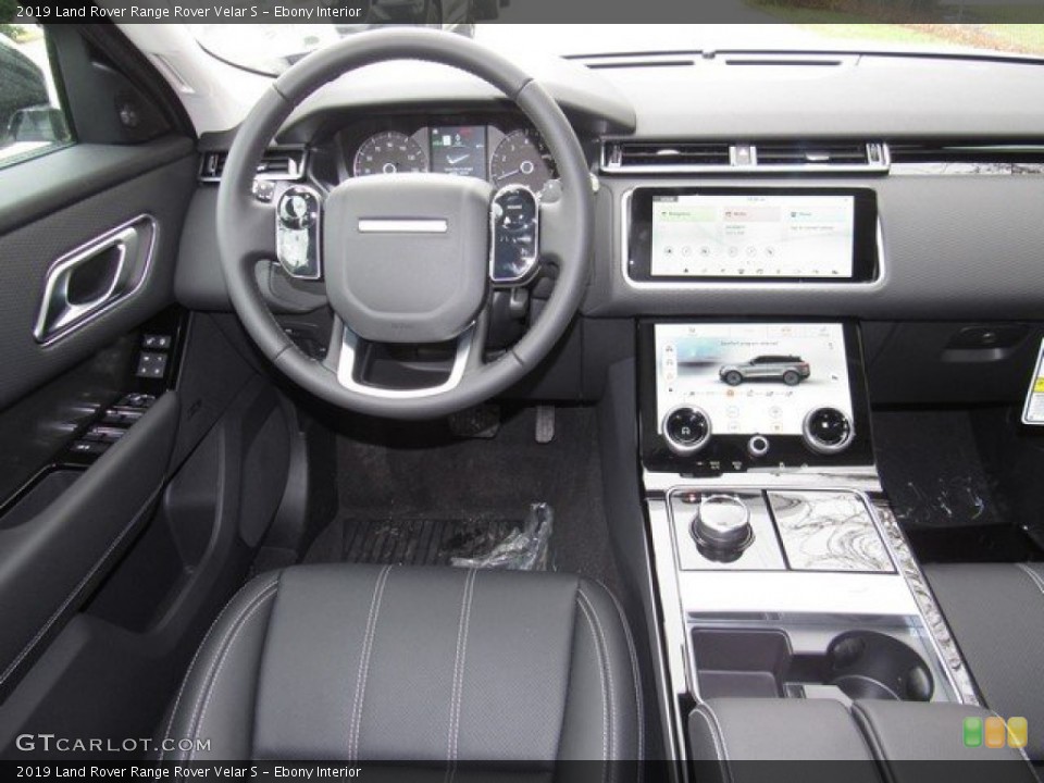 Ebony Interior Dashboard for the 2019 Land Rover Range Rover Velar S #132289940