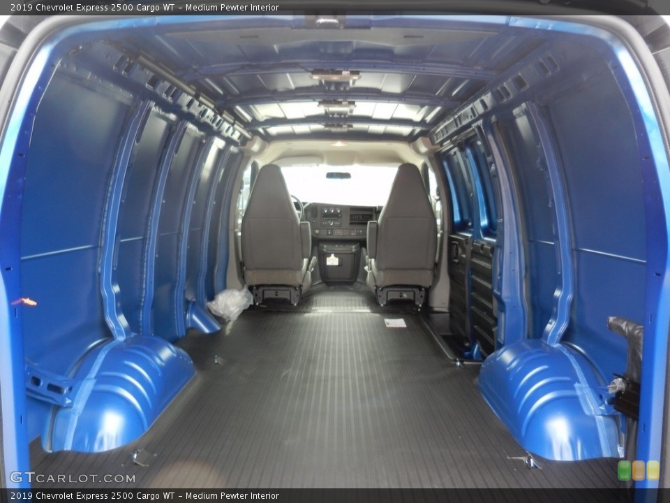 Medium Pewter Interior Trunk for the 2019 Chevrolet Express 2500 Cargo WT #132307662