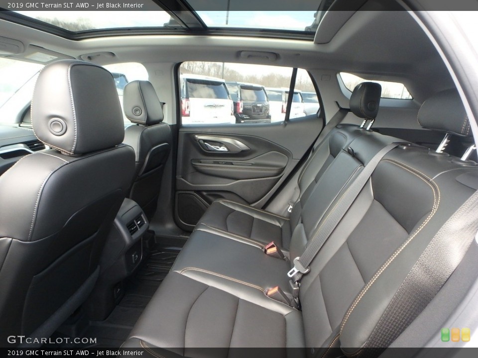 Jet Black Interior Rear Seat for the 2019 GMC Terrain SLT AWD #132319109