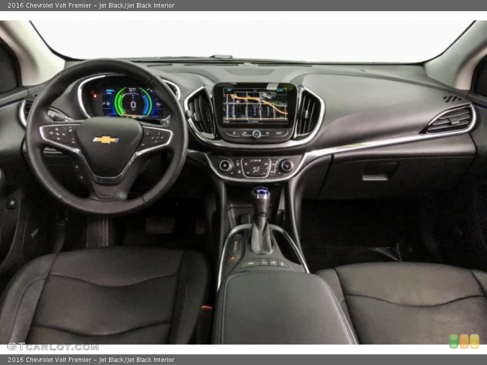 Jet Black/Jet Black Interior Dashboard for the 2016 Chevrolet Volt Premier #132323087
