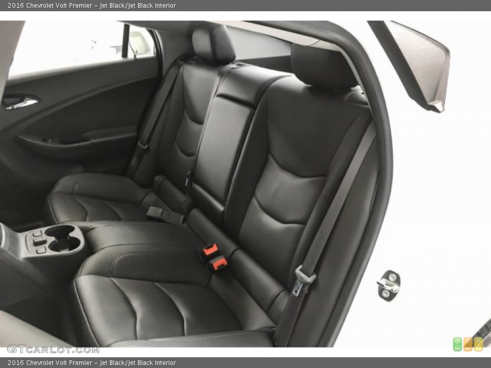 Jet Black/Jet Black Interior Rear Seat for the 2016 Chevrolet Volt Premier #132323324